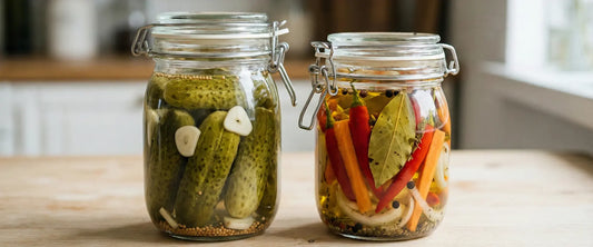 Encurtido vs. escabeche: ¿en qué se diferencian?