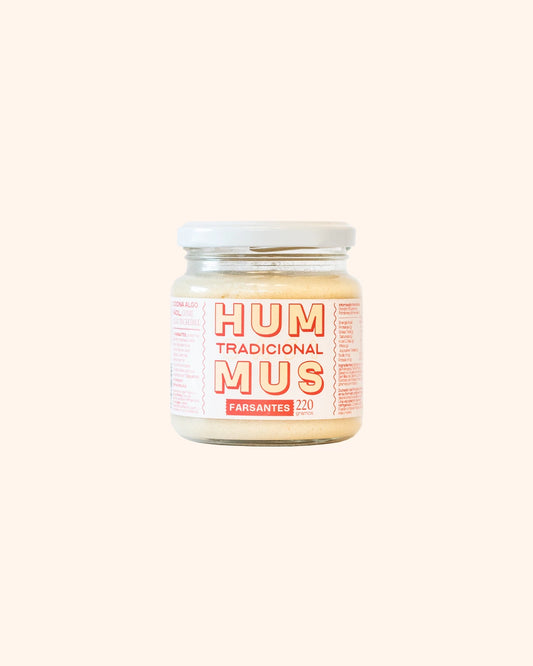 Hummus de Garbanzos (Casi) Tradicional